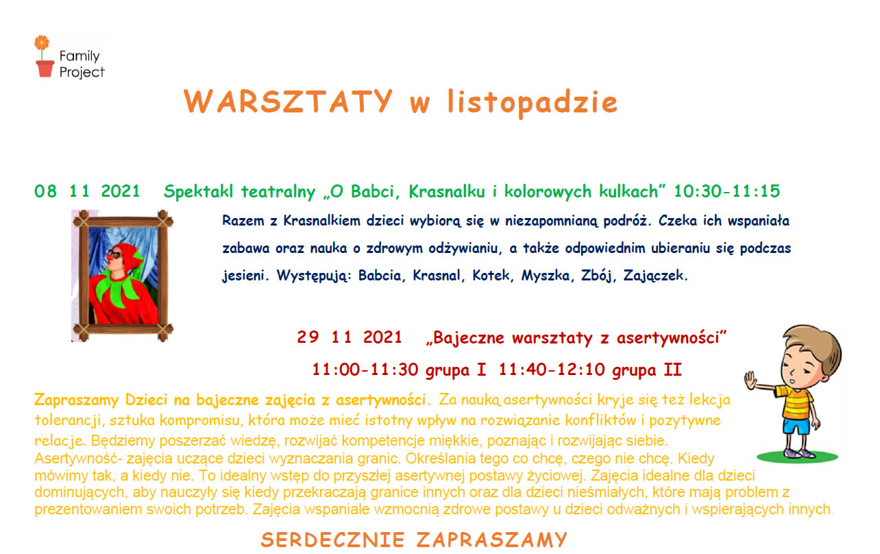 Warsztaty Listopad